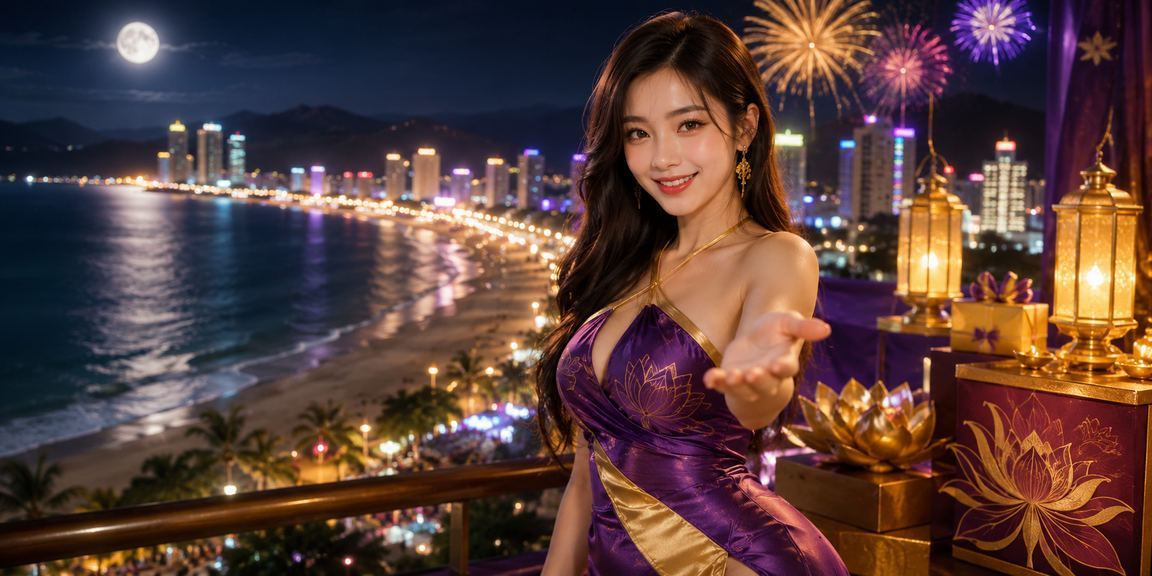 Người dùng tại Quy Nhơn tham gia lễ hội và truy cập 849 trên điện thoại